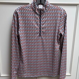 Daily Sports Multicolor Patterned Top